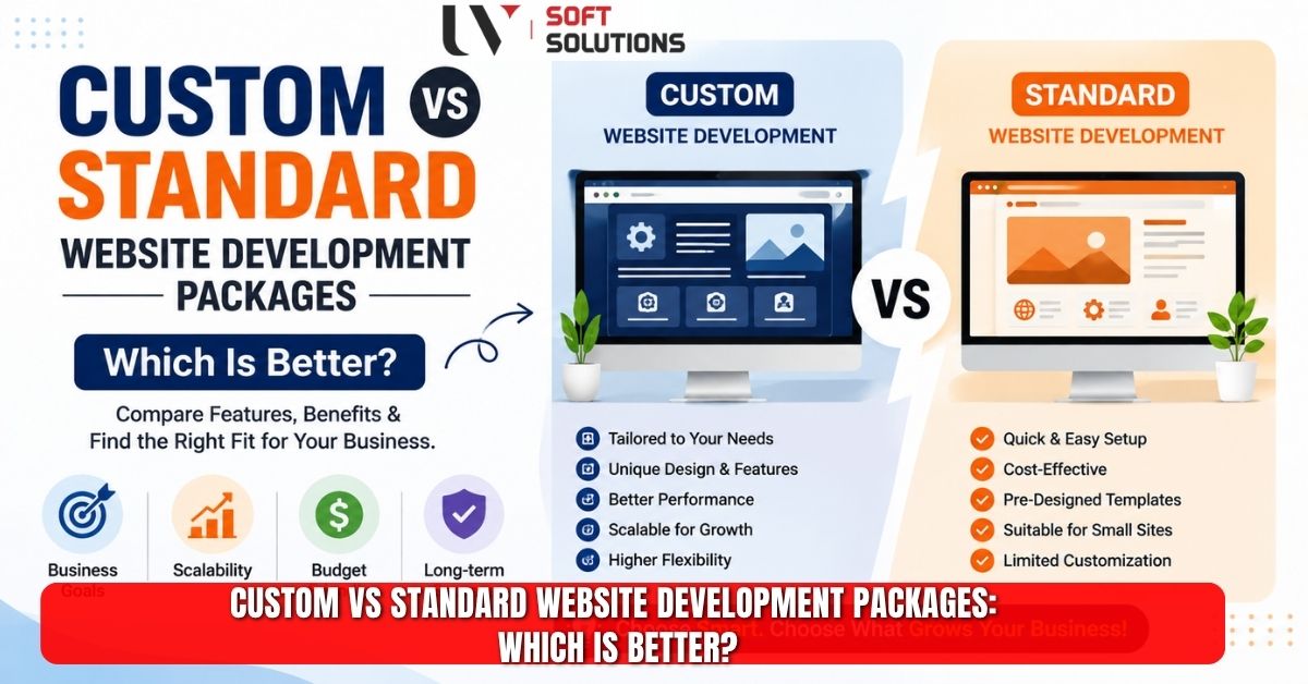 Custom vs Standard Website Development Packages: Which Is Better?